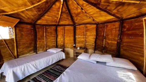 Slapen in de woestijn in El Fayoum oase, Egypte | Kingfisher Tours