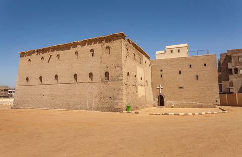 Rode klooster Sohag | Midden-Egypte