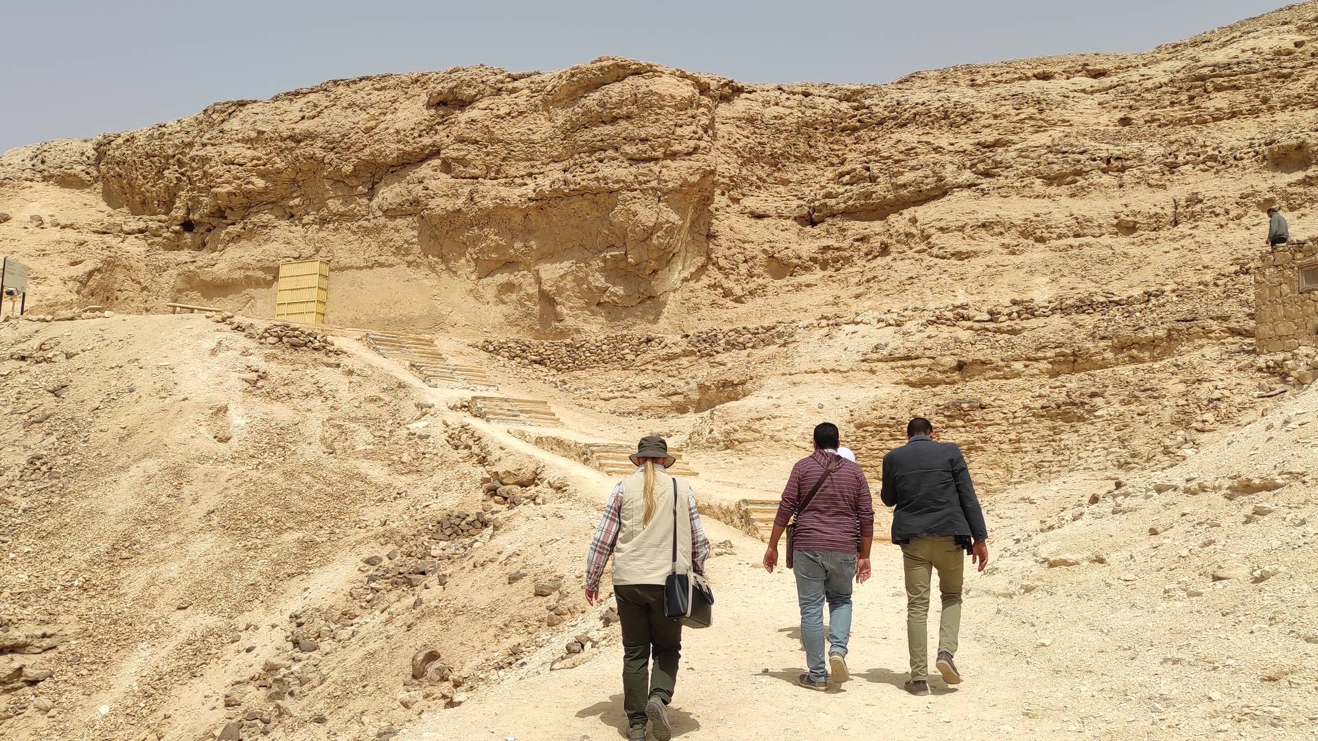 Tell el Amarna Midden Egypte route naar tombes