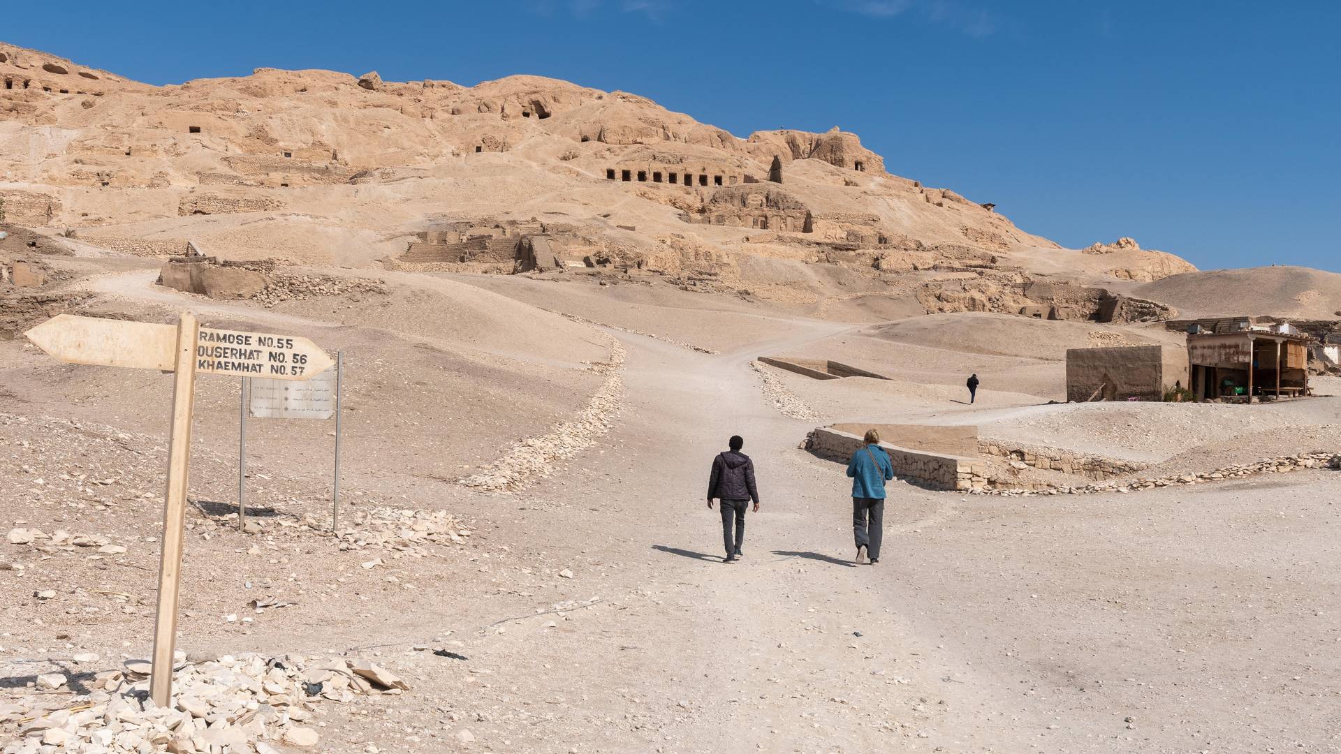 Tombes van de Nobelen in Luxor, Egypte met privégids