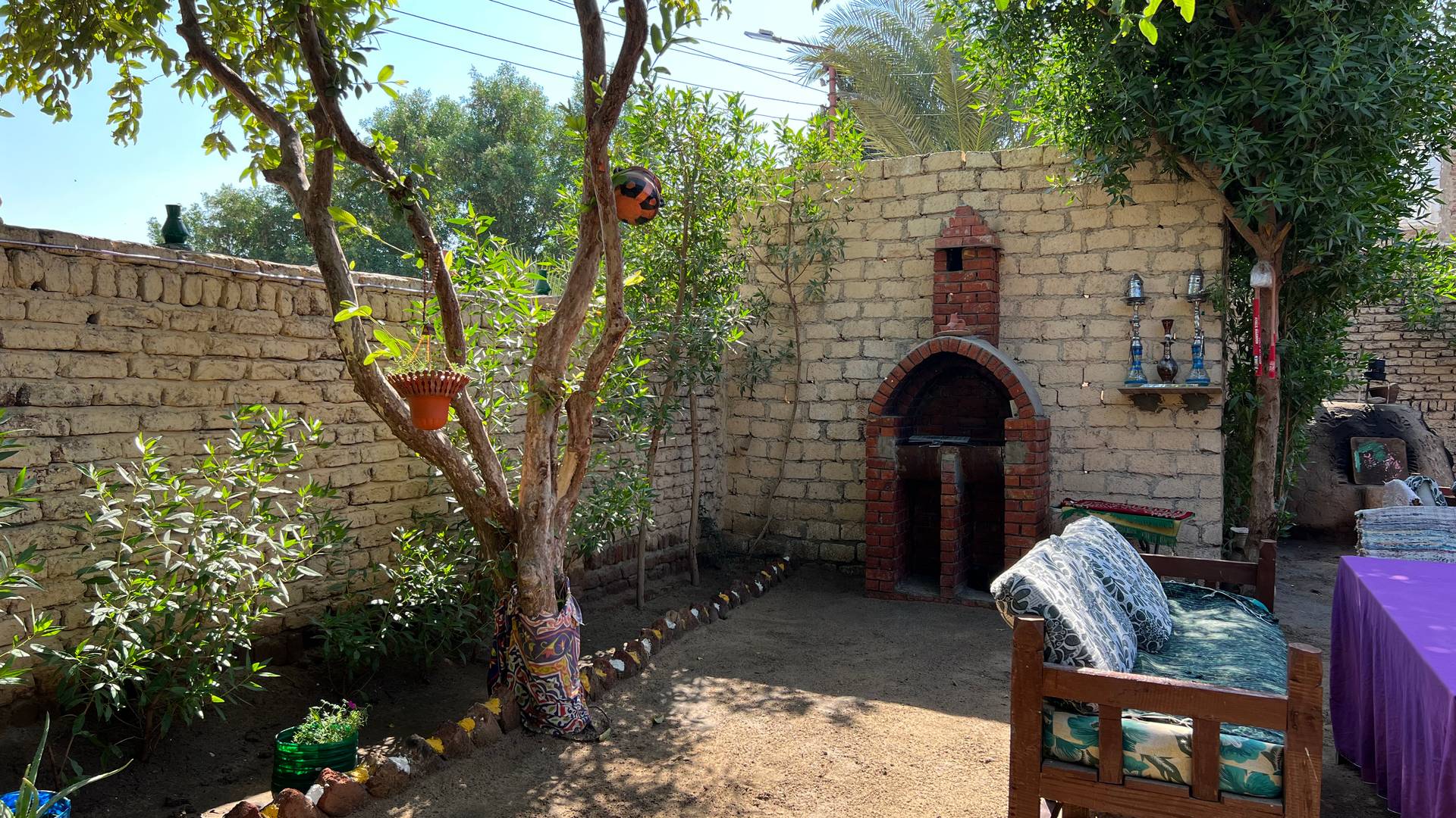 Tuin van locals op de westbank in Luxor | Kingfisher Tours