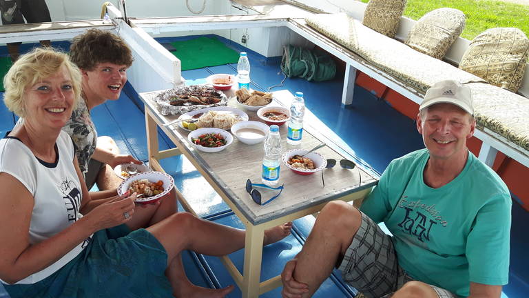 Felucca zeilen Luxor met lunch aan boord