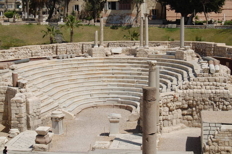 Grieks-Romeins amfitheater Alexandrië