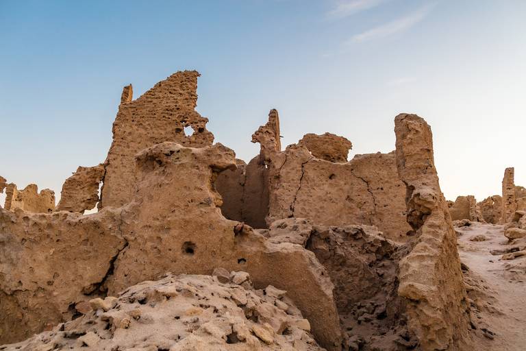 Shali, een oude nederzetting in El Qara, Siwa