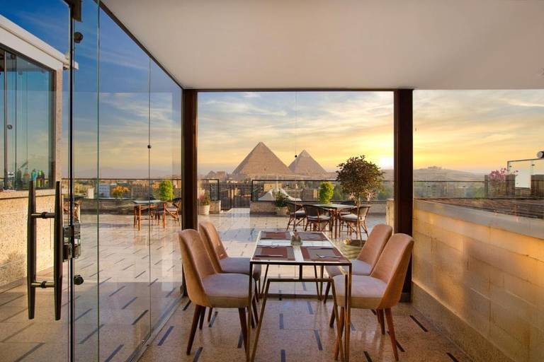 Pyramid Yard hotel Caïro | Kingfisher Tours Egypte